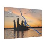 Lake Havasu Lake Map - Sunset