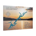 Lake Guntersville Lake Map - Sunset