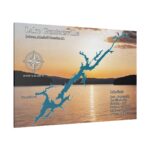 Lake Guntersville Lake Map - Sunset